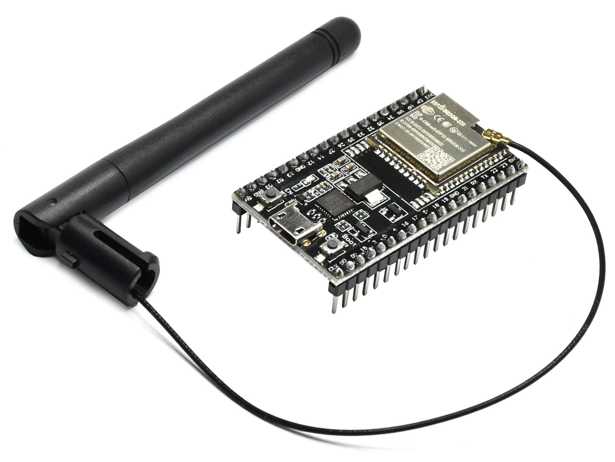 ESP32 with external antenna